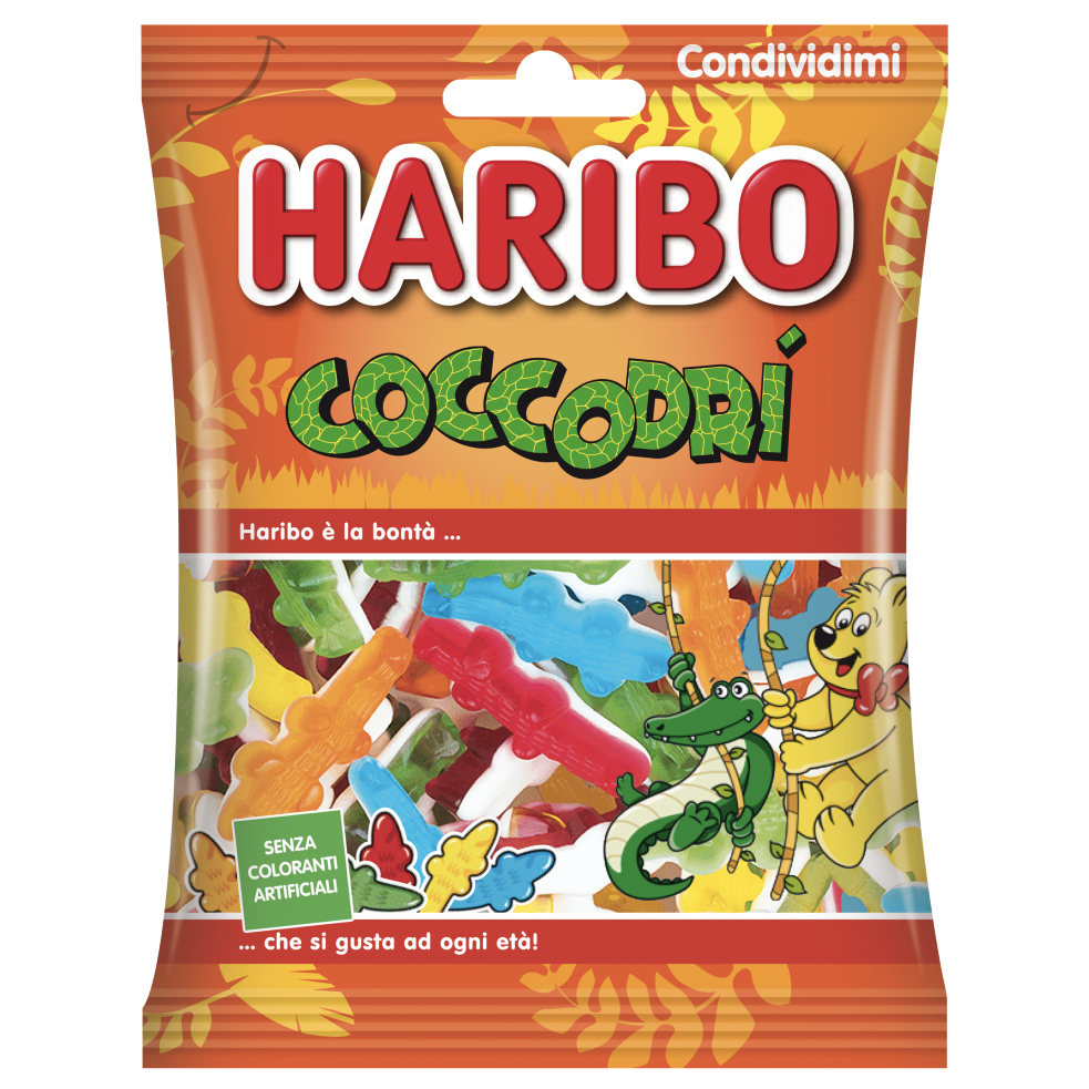 Coccodrilli Haribo 80g