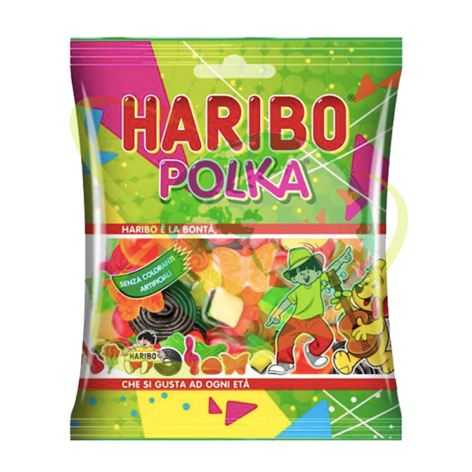 Polka Haribo 80g 30pz