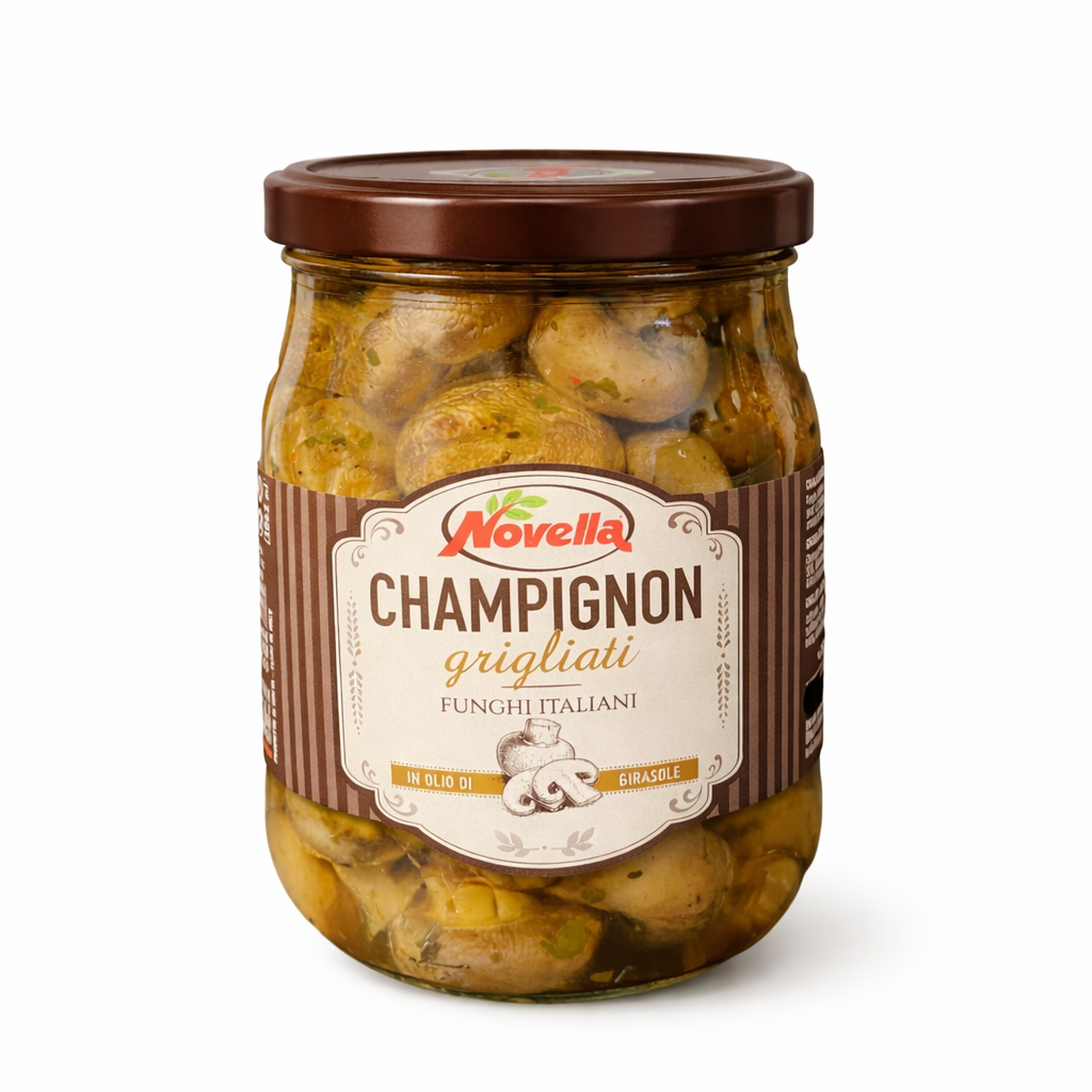 Champignon Grigliati Sott'olio 580ML