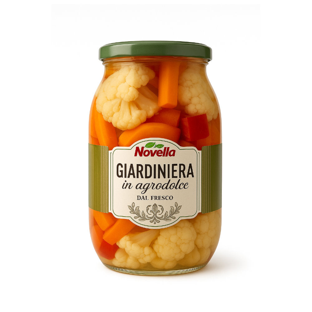 Giardiniera In Agrodolce 580ML - Novella