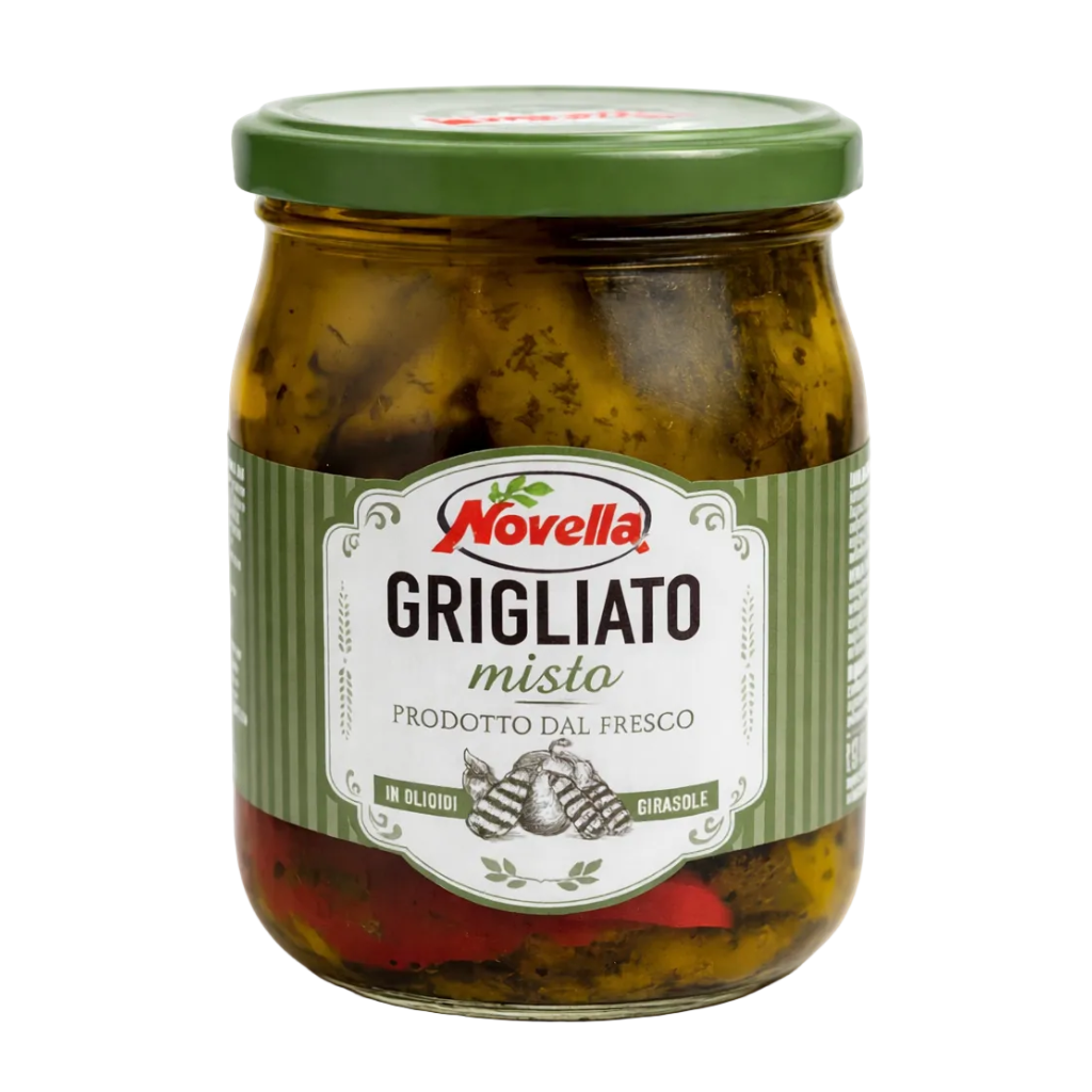 Grigliato Misto Sott'olio 580ML - Novella