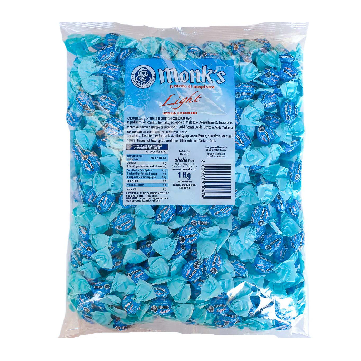 Caramelle Light Monks 1Kg