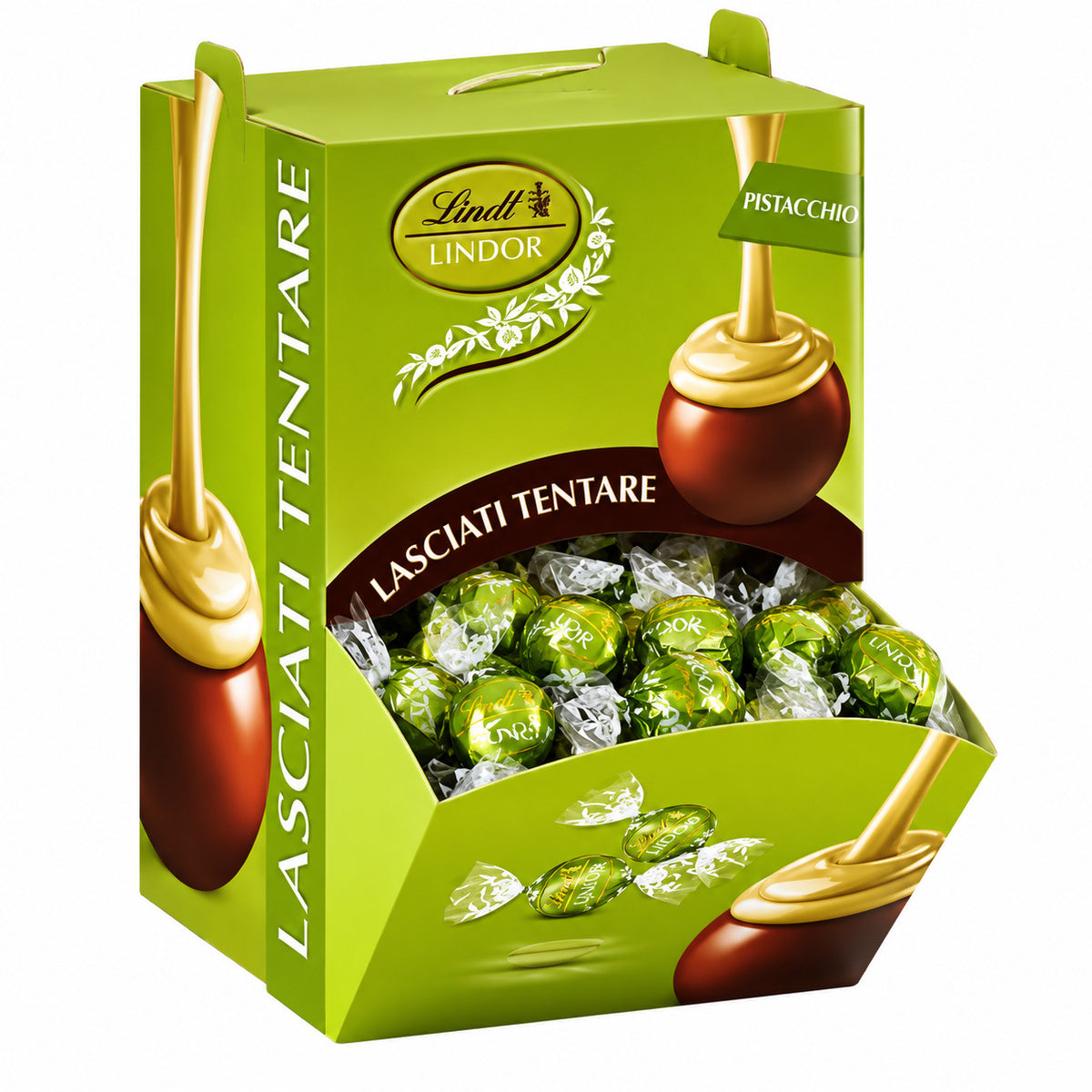 Expo Boules Lindor Pistacchio Lindt 1,2Kg Pz.96
