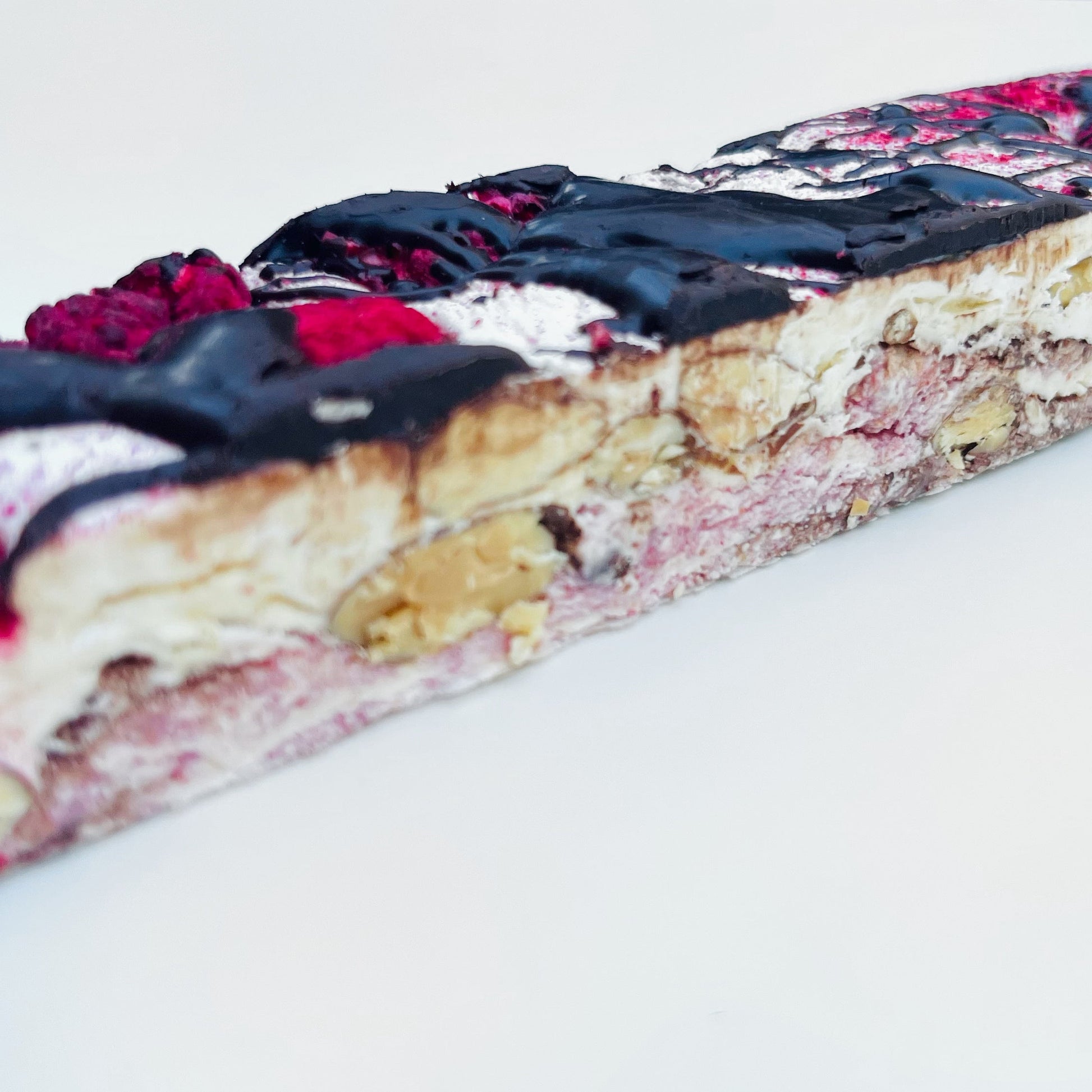 Barretta Torrone Lampone e Cacao