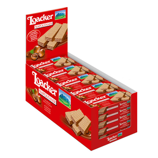 Loacker Napolitaner Classic Red Pc25 gr45
