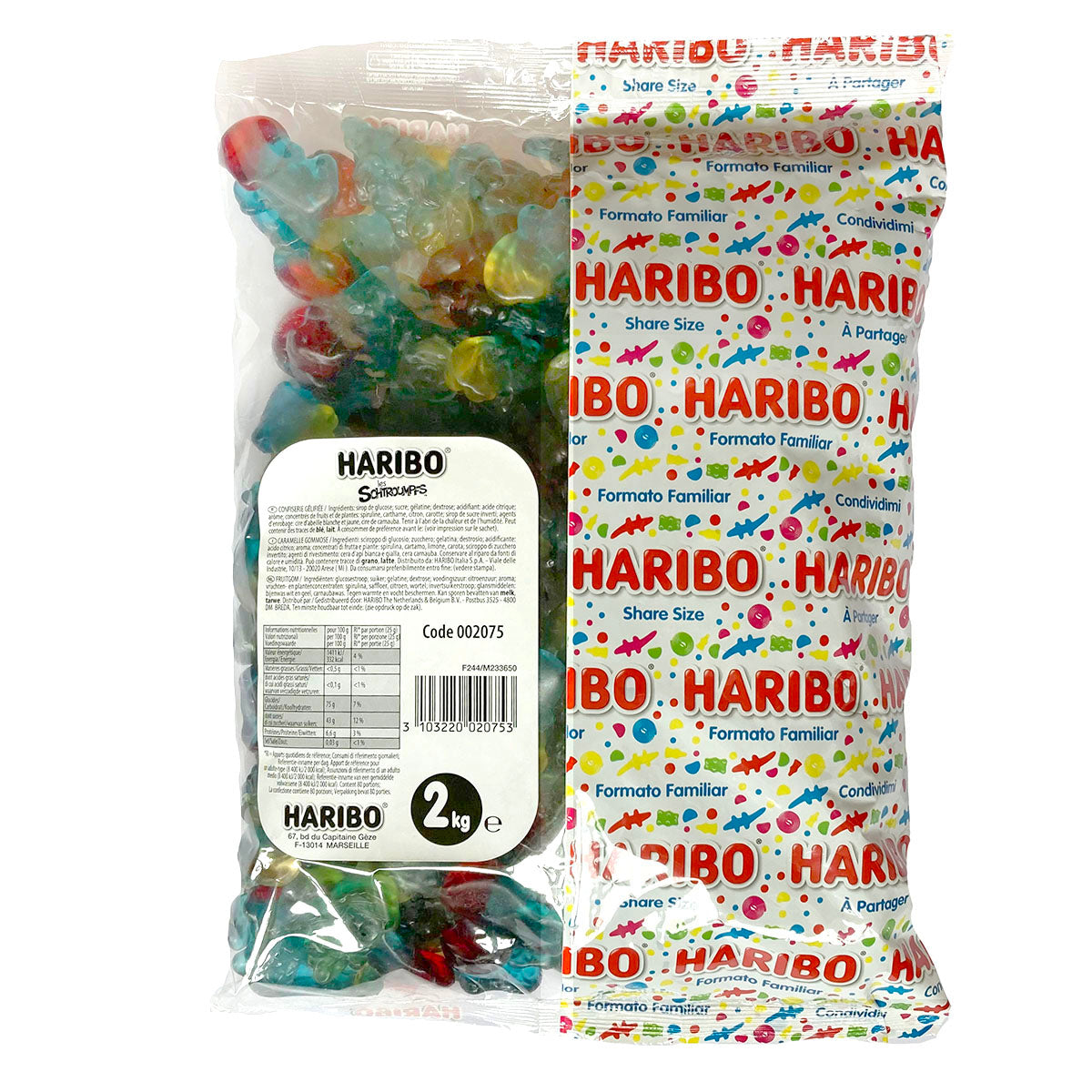 Puffi, Schtroumpf Haribo 2Kg