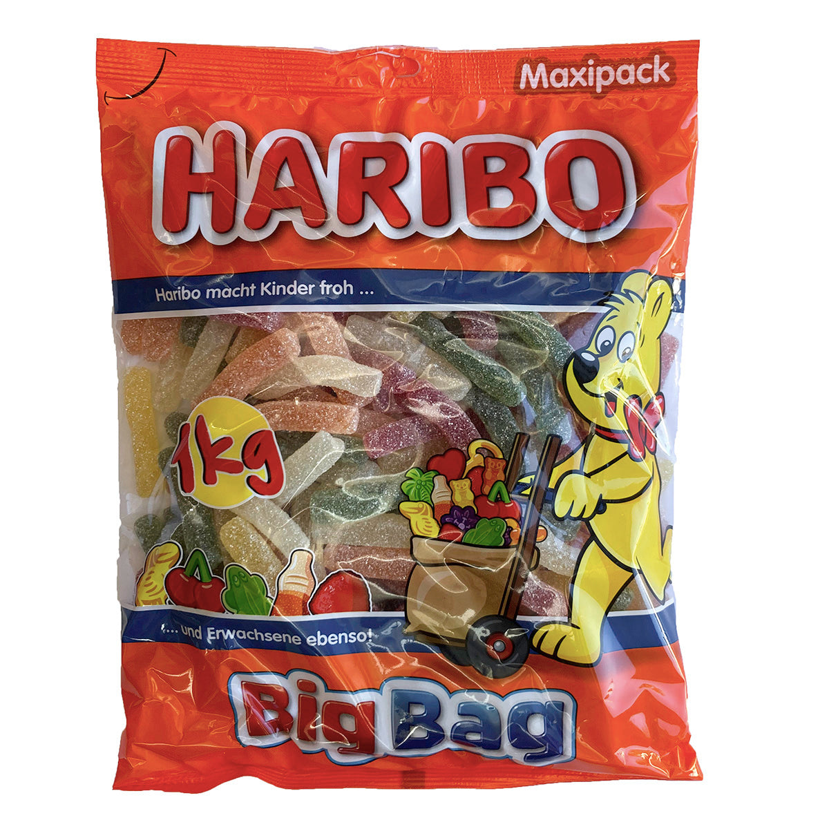 Saure Pommes - Sour and Fizzy French Fries Haribo 1kg